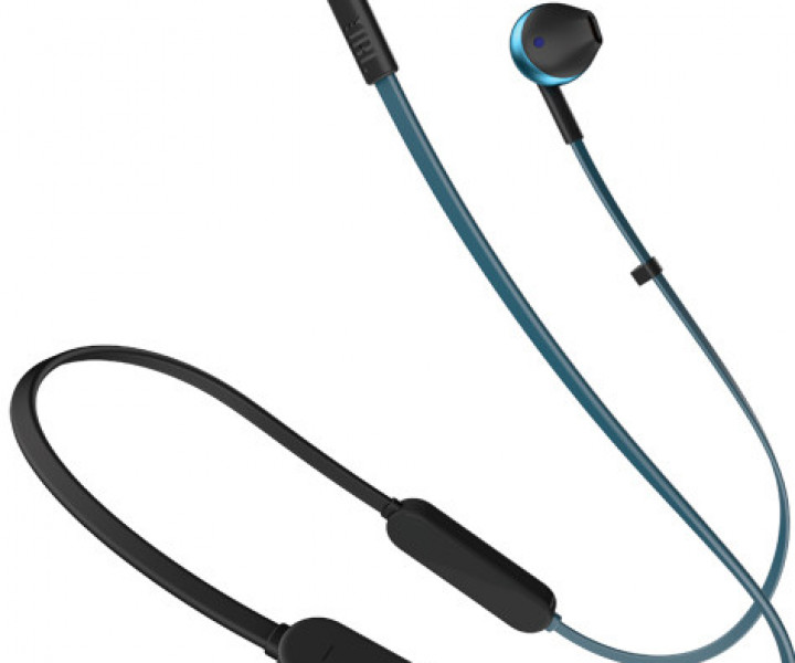 Наушники с микрофоном JBL T205BT Blue (JBLT205BTBLU)