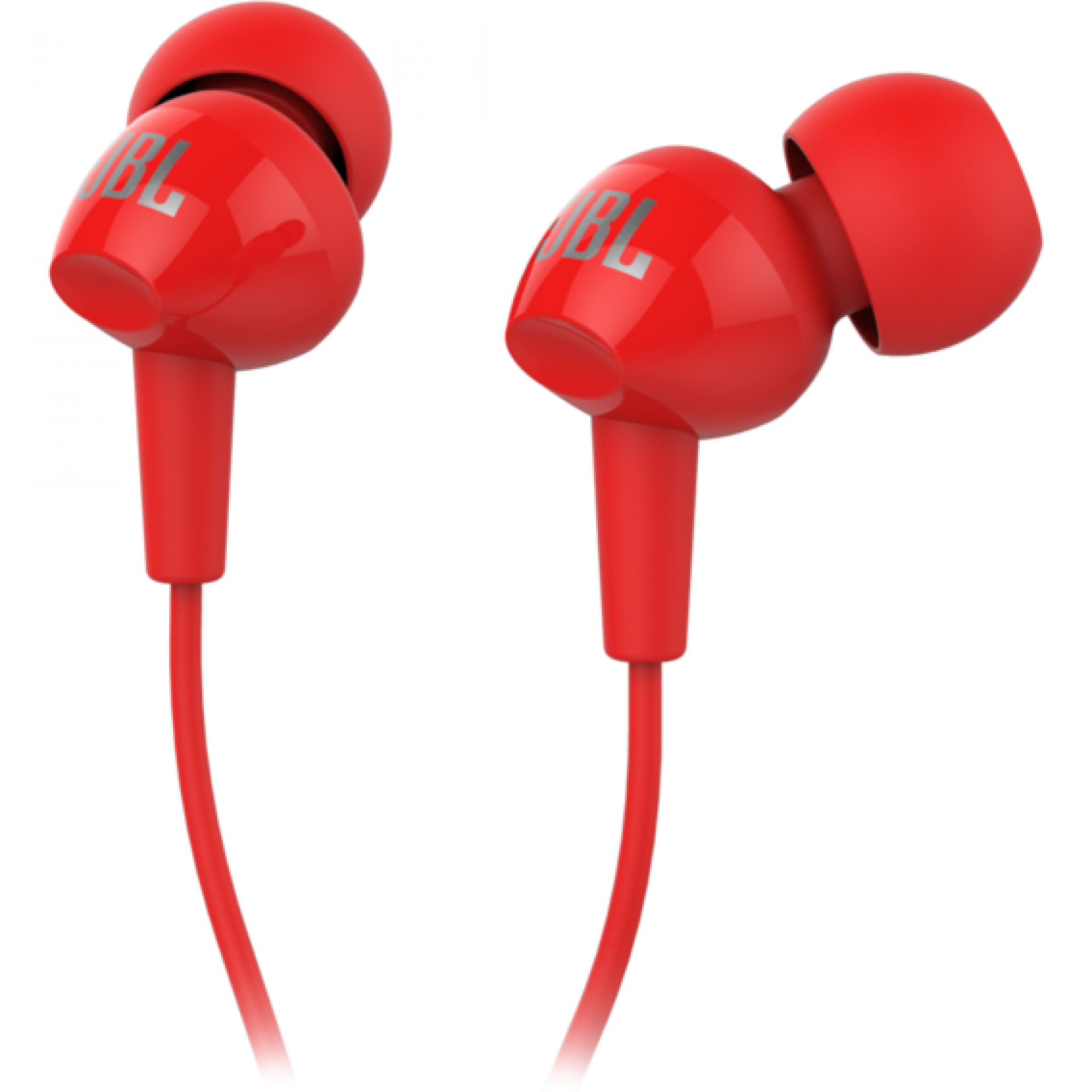 Наушники с микрофоном JBL C100SI Red