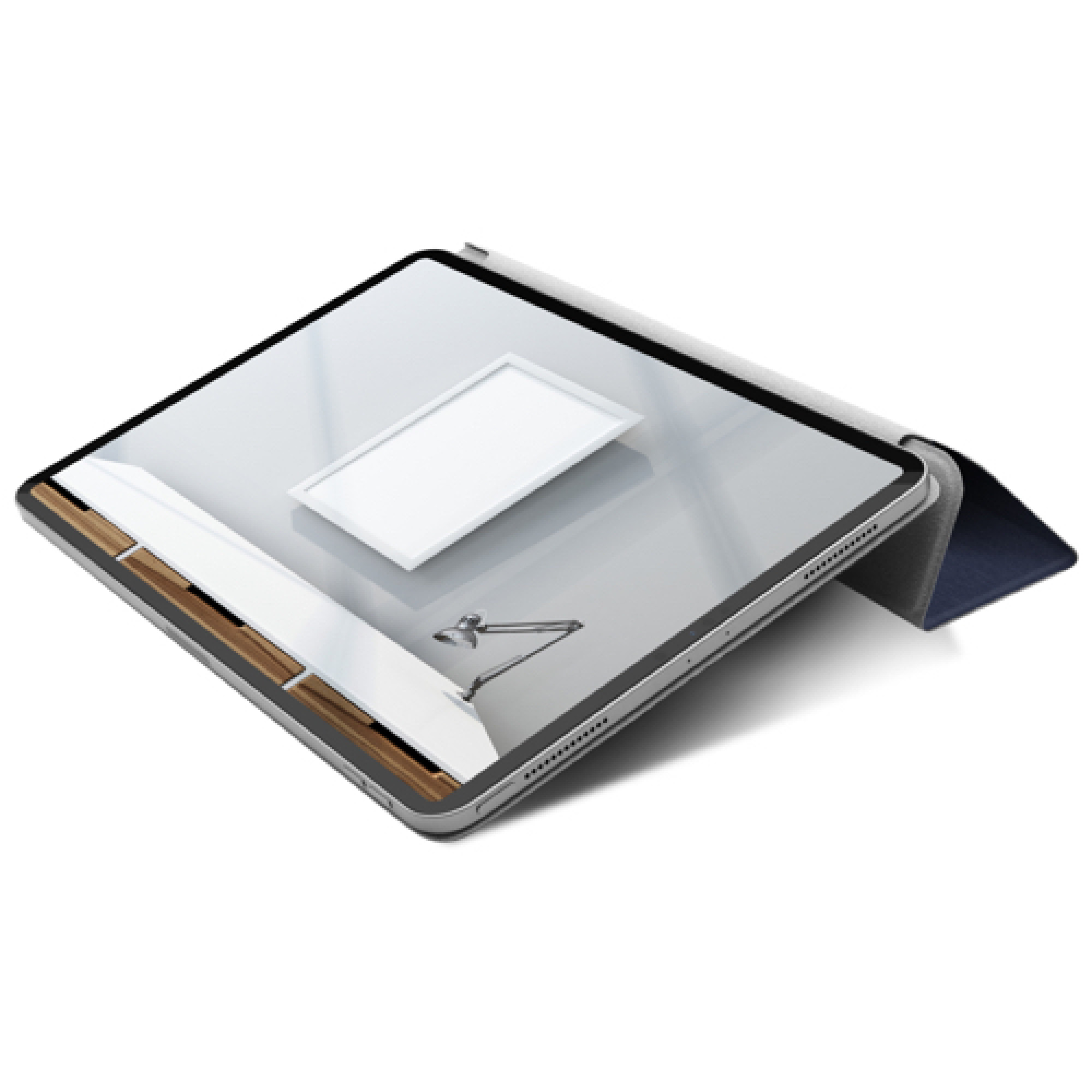 Чохол Macally Smart Folio Blue для iPad Pro 12.9 (2018) (BSTANDPRO3L-BL)