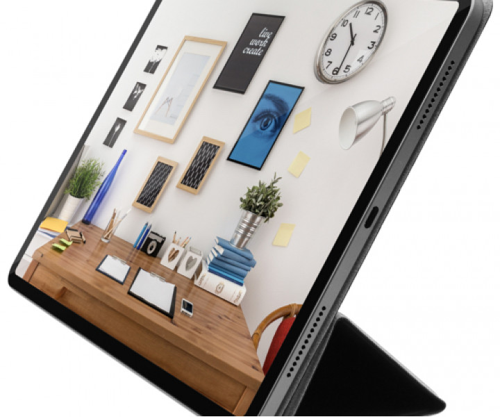 Чохол Macally Smart Folio Gray для iPad Pro 12.9 (3nd Gen) (BSTANDPRO3L-G)