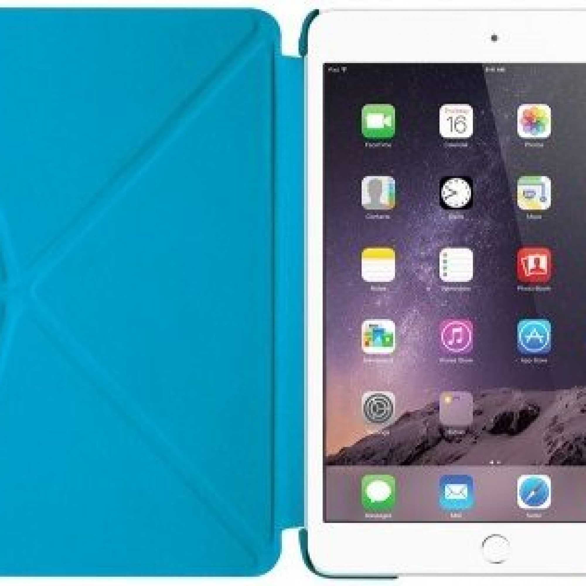 Обложка-подставка для планшета LAUT Origami Trifolio for iPad Mini 4 Blue (LAUT_IPM4_TF_BL)