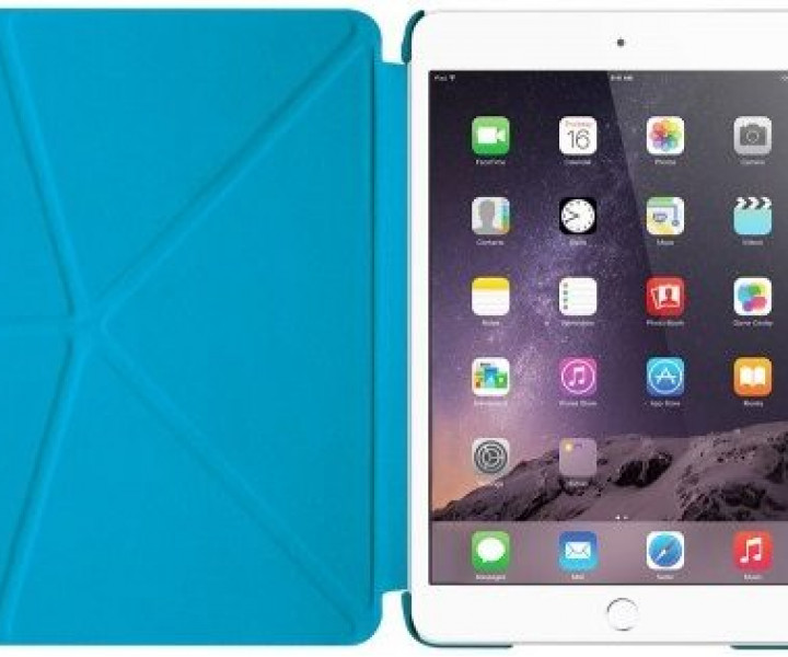 Обложка-подставка для планшета LAUT Origami Trifolio for iPad Mini 4 Blue (LAUT_IPM4_TF_BL)