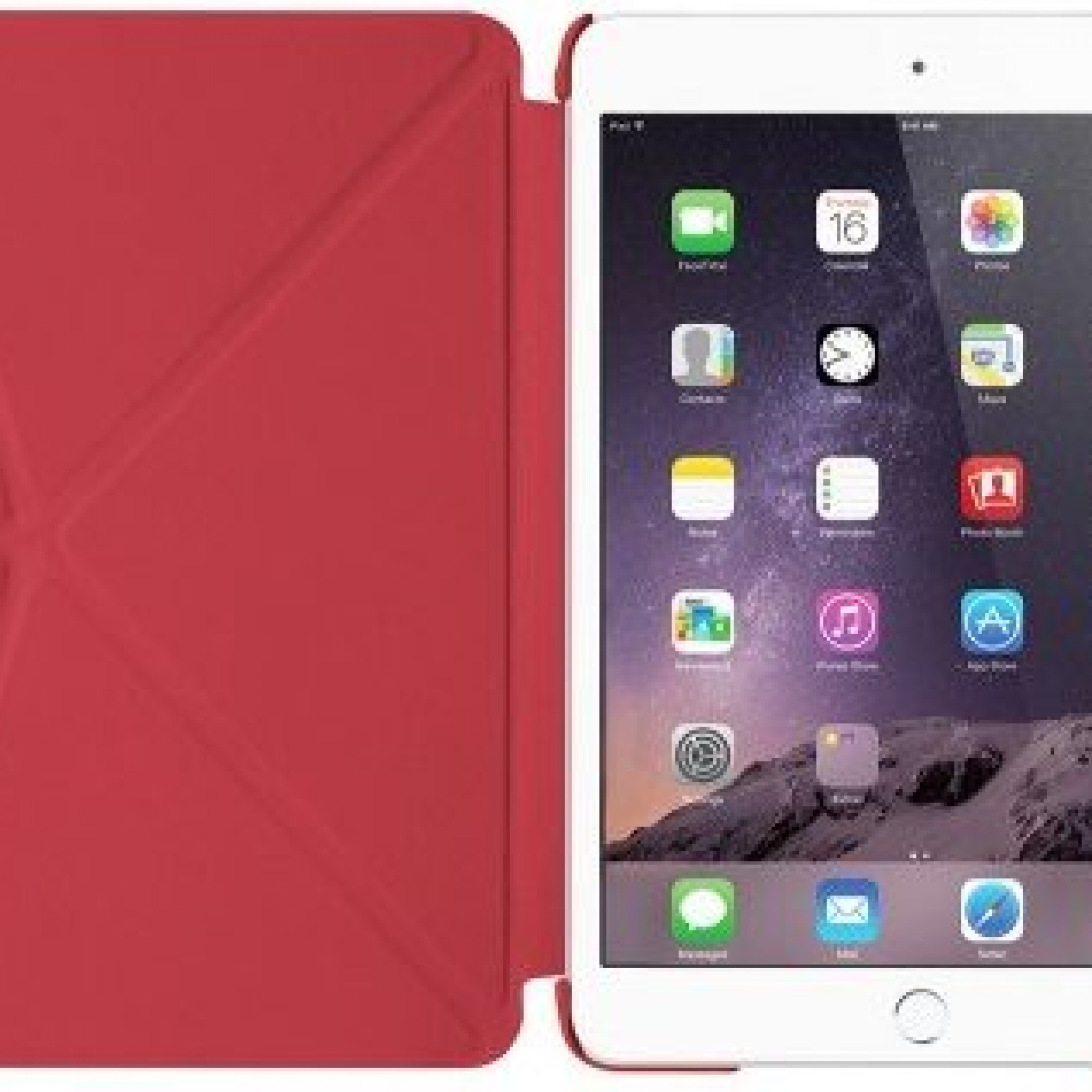 Обложка-подставка для планшета LAUT Origami Trifolio for iPad Mini 4 Red (LAUT_IPM4_TF_R)