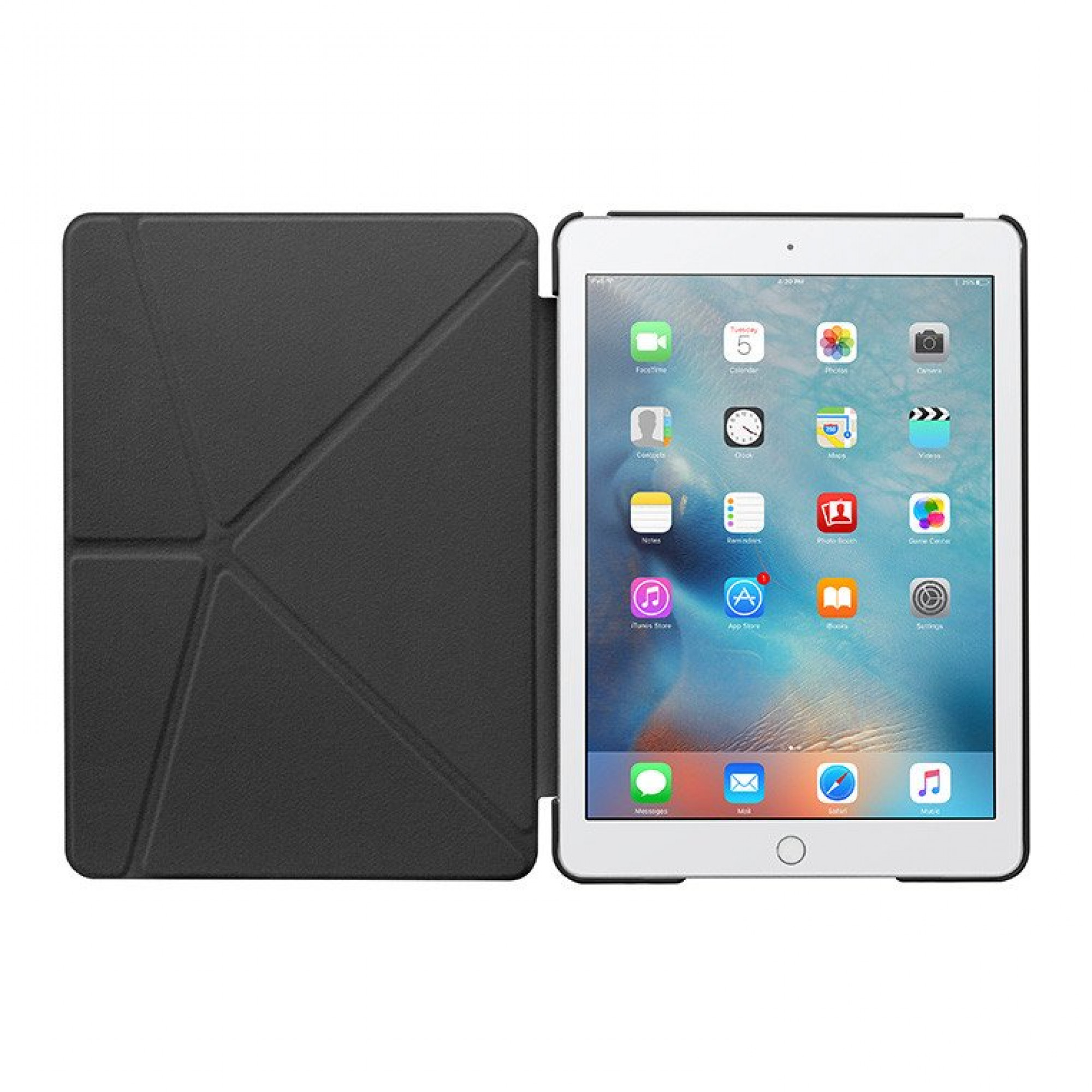 Обложка-подставка для планшета LAUT Trifolio for iPad 2017 Black (LAUT_IPP9_TF_BK)