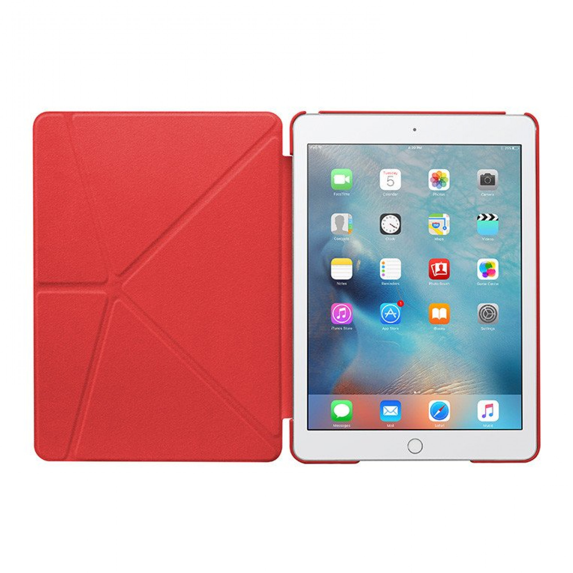 Обложка-подставка для планшета LAUT Trifolio for iPad 2017 Red (LAUT_IPP9_TF_R)
