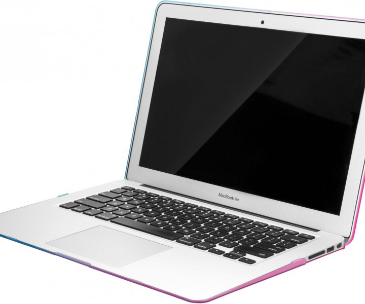 Чохол-обложка для ноутбука LAUT Huex для MacBook Air 13 Pink/Blue (LAUT_MA13_HX_PBL)