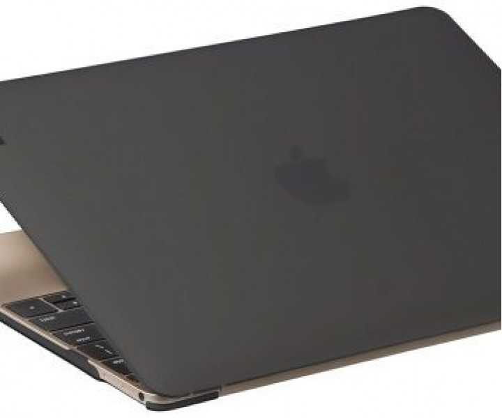 Чохол-обложка для ноутбука LAUT Huex для MacBook 12" Black (LAUT_MB12_HX_BK)