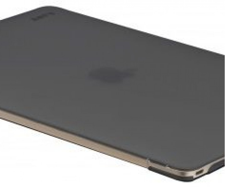 Чохол-обложка для ноутбука LAUT Huex для MacBook 12" Black (LAUT_MB12_HX_BK)
