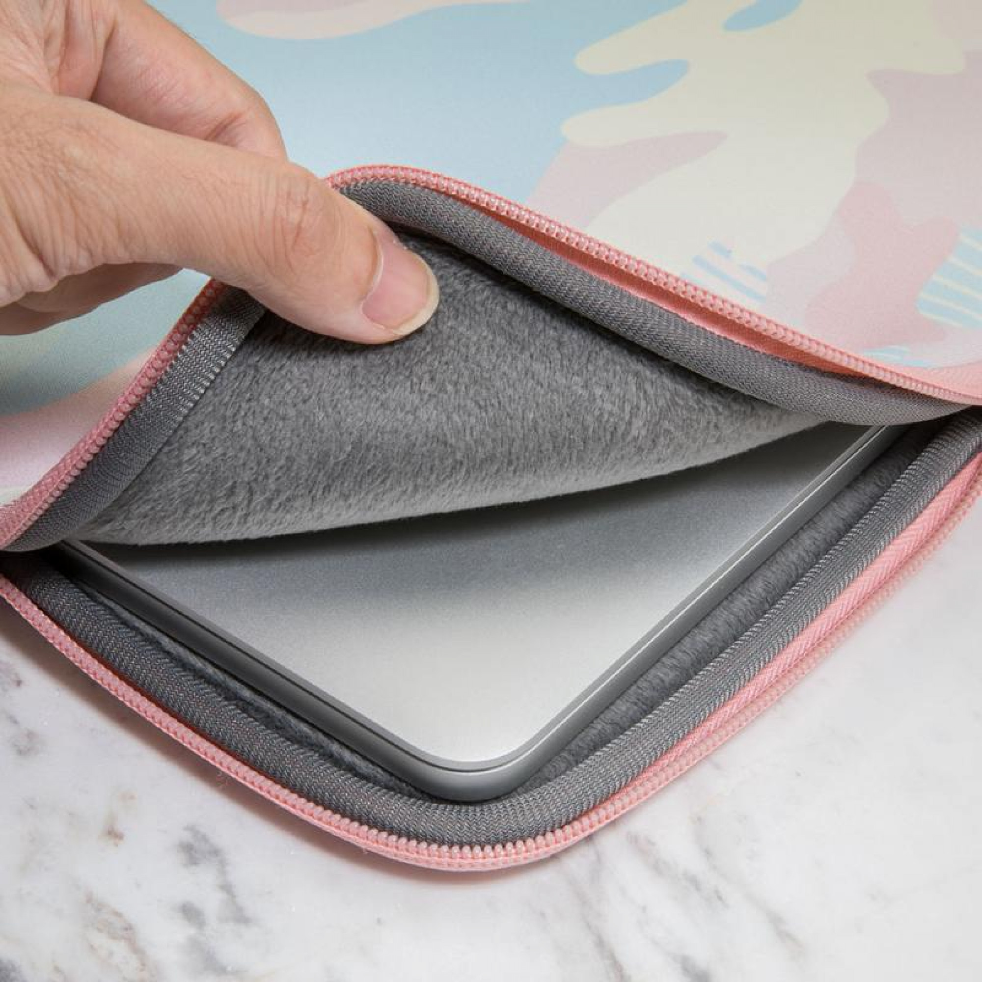 Чохол для ноутбука LAUT Pop Camo для MacBook 13 Pastel (LAUT_MB13_PC_P)