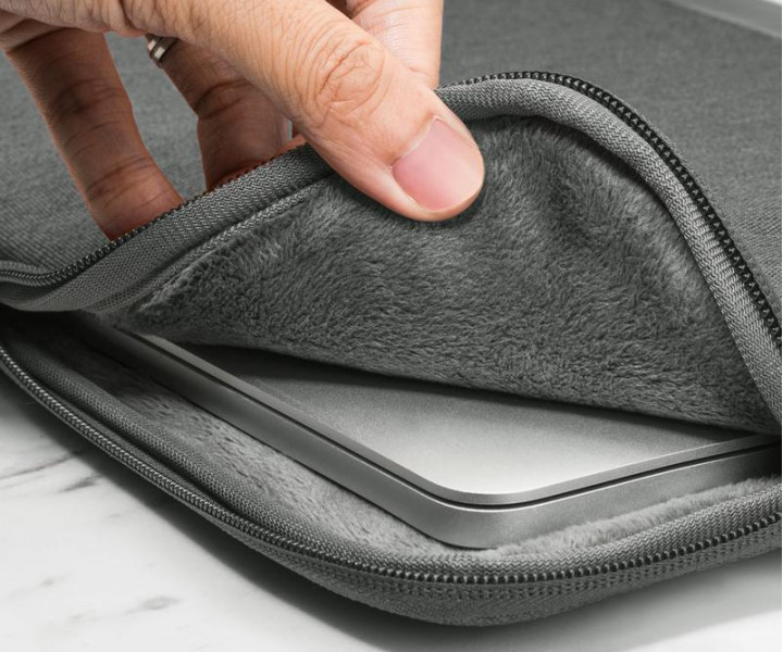 Чохол для ноутбука LAUT Profolio Protective Sleeve MacBook 13" Black (LAUT_MB13_PF_BK)