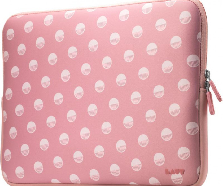 Чохол для ноутбука LAUT Pop для MacBook 13 Polka Pink (LAUT_MB13_POP_PK)