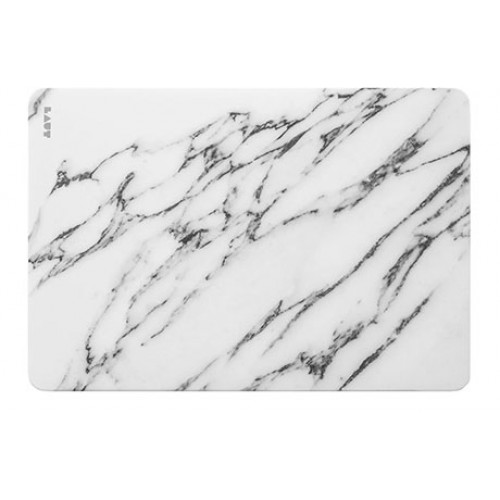 Чохол-накладка Laut HUEX ELEMENTS для 13 MacBook Air (2018), білий мармур LAUT_13MA18_HXE_MW