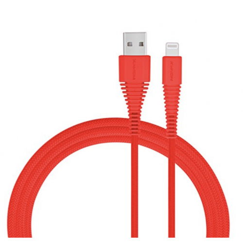 Kабель Momax TOUGH Link 1.2m USB to Lightning Red (DL8R)