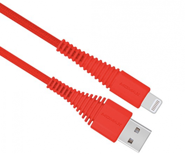 Кабель Momax TOUGH Link 1.2m USB to Lightning Red (DL8R)