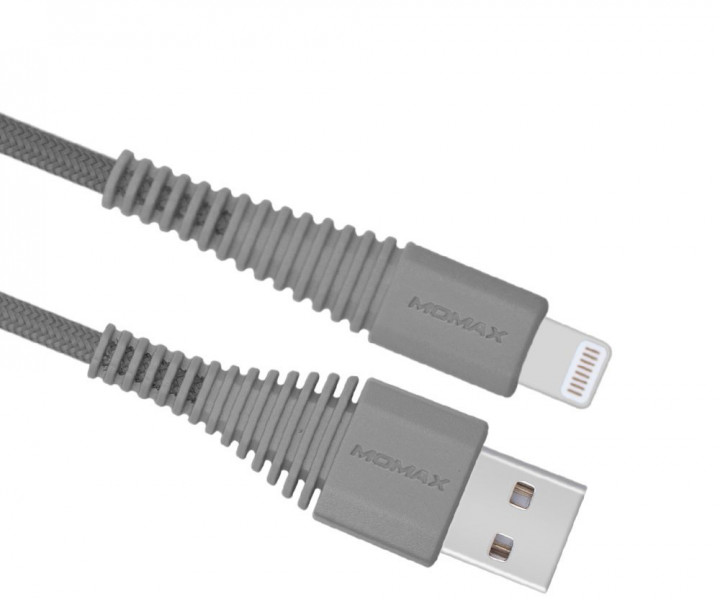 Kабель Momax TOUGH Link 1.2m USB to Lightning Gray (DL8A)