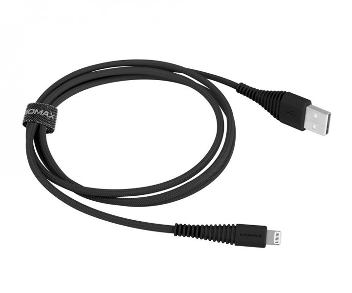 Kабель Momax TOUGH Link 1.2m USB to Lightning (Black) DL8D