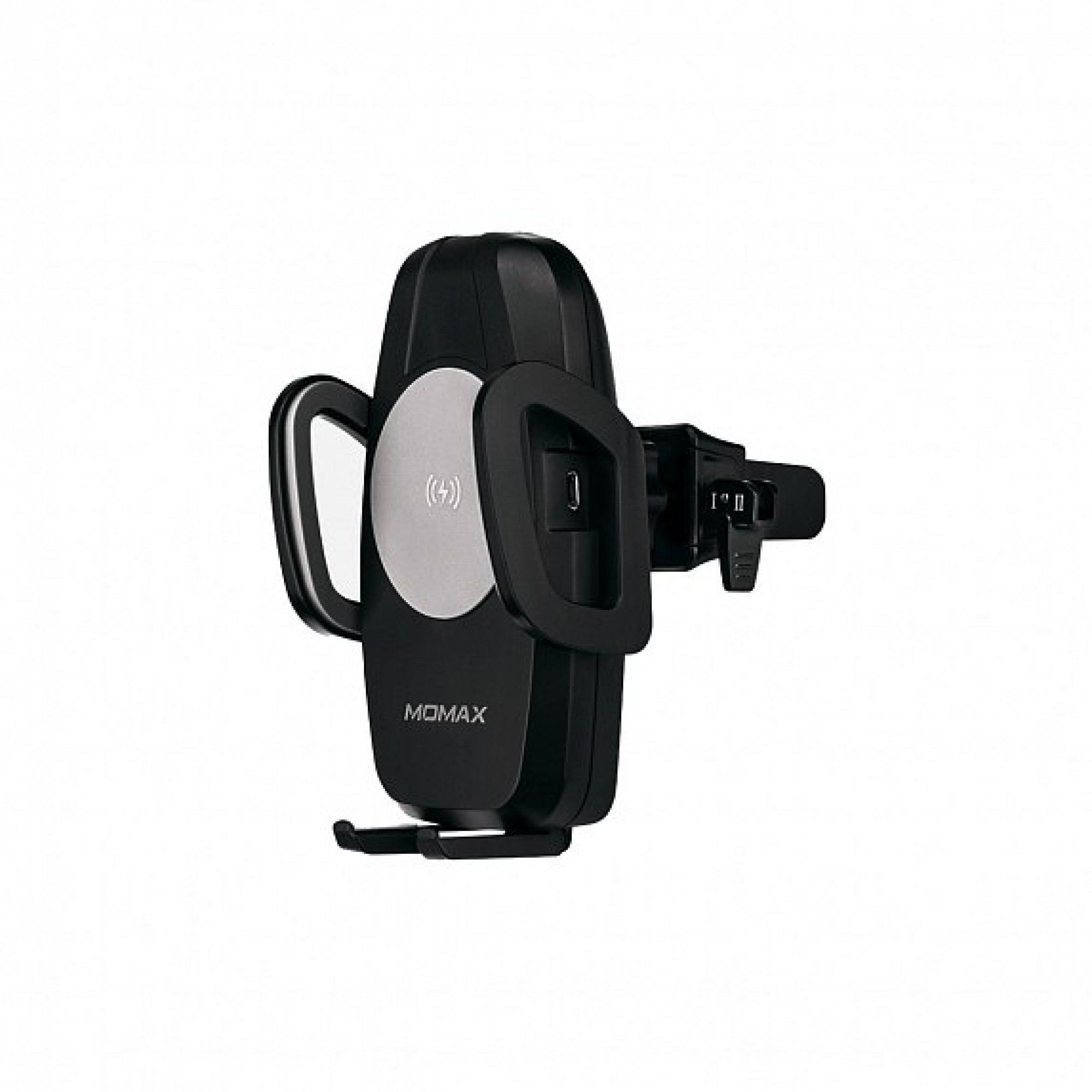 Авто З/У + держатель MOMAX Q.Dock Wireless Charging Car Mount Black (CM7D)