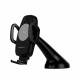 Авто З/У + держатель MOMAX Q.Dock Wireless Charging Car Mount Black (CM7D)