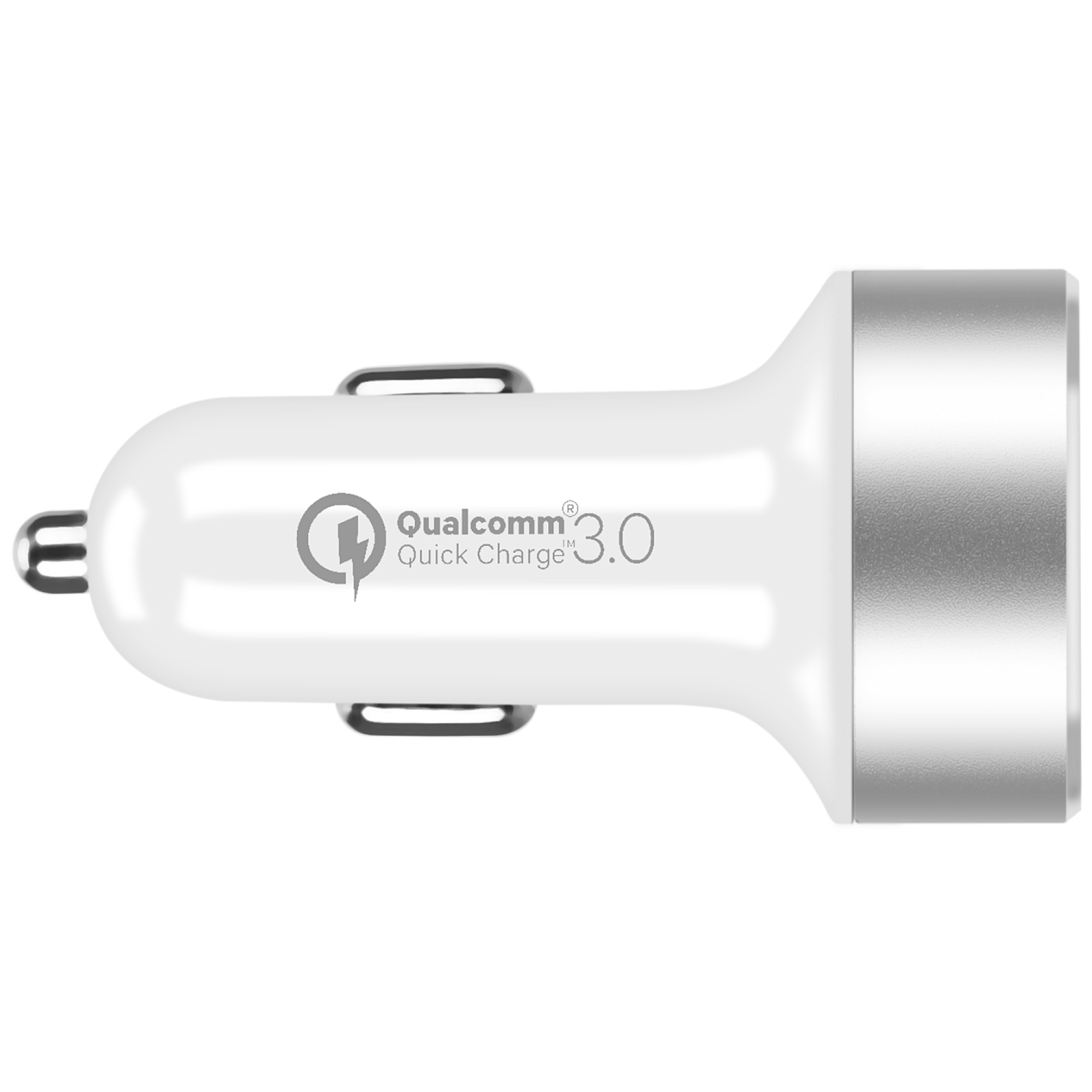 Автомобильное зарядное устройство Momax Dual-Port USB Fast White (UC9W)