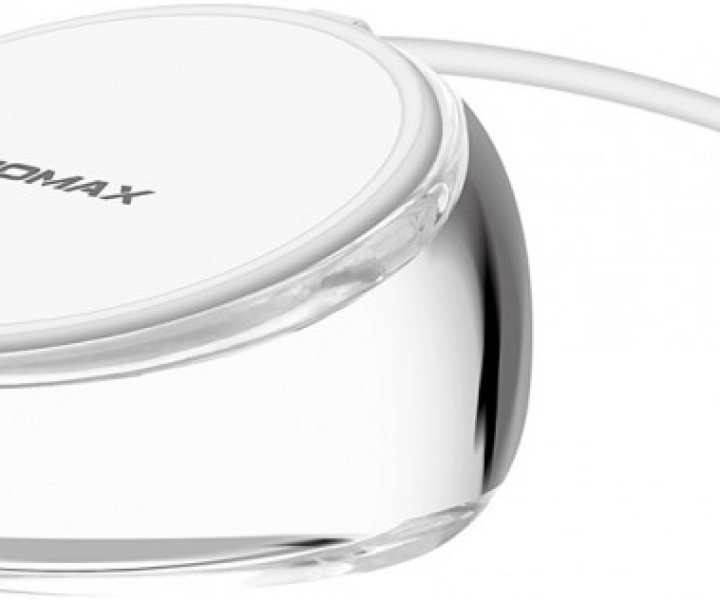 Беспроводное зарядное устройство Momax Q.Dock Crystal Wireless Charger White (UD8W)