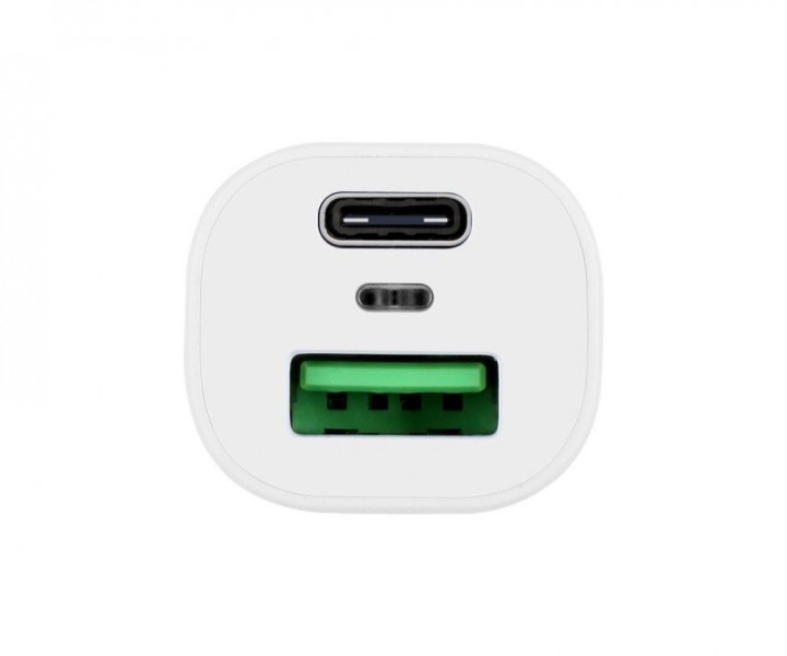 Автомобильное зарядное устройство Momax PD Fast charging White (UC8W)