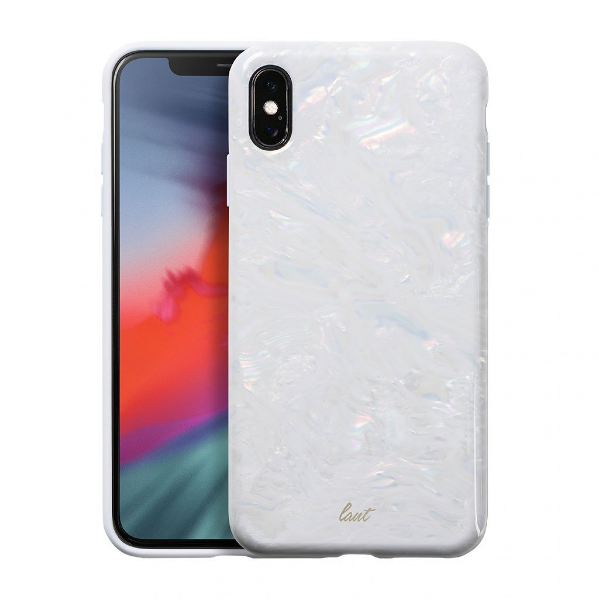 Чохол LAUT POP для iPhone X/XS White (LAUT_IP18-L_PL)