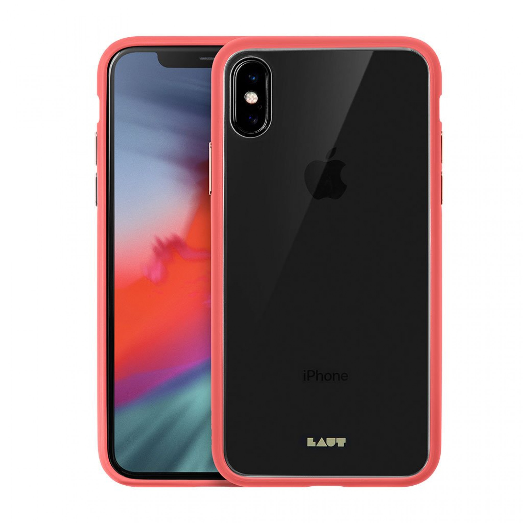 Чохол LAUT для iPhone X / XS Pink (LAUT_iP18-S_AC_P)