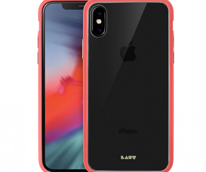 Чохол LAUT для iPhone X / XS Pink (LAUT_iP18-S_AC_P)