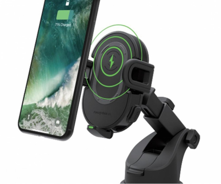 Автомобильный держатель RavPower 10W Wireless Charging Car Phone Mount RP-SH010