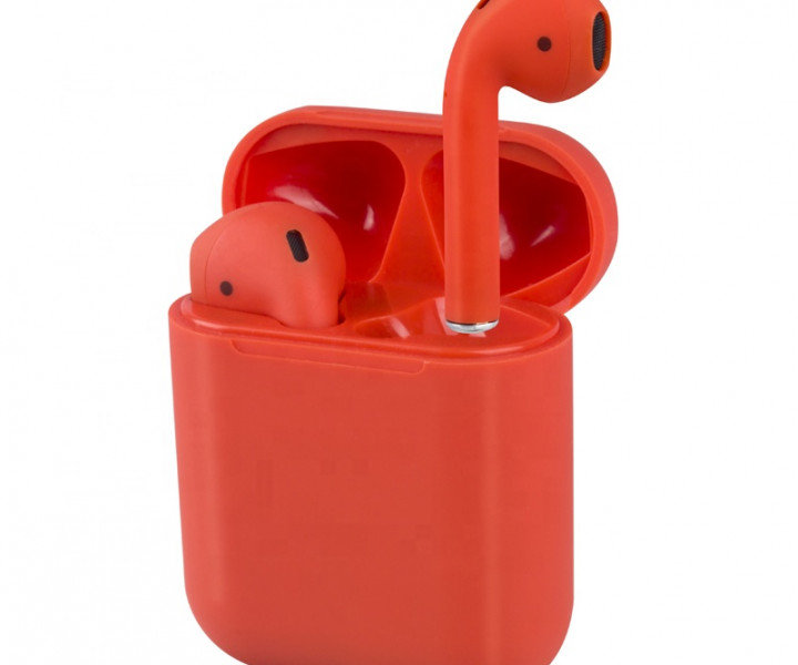 Наушники Беспроводные Bluetooth HBQ I12 TWS Orange