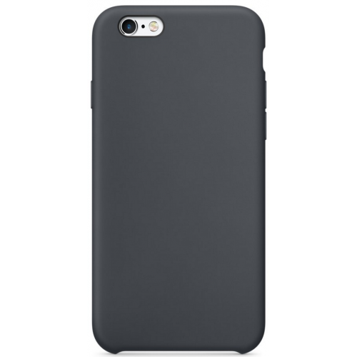 Чохол Silicone Slim Case (No Logo) для iPhone 6/6S Charcoal Grey
