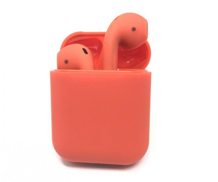 Наушники Беспроводные Bluetooth HBQ I12 TWS Orange
