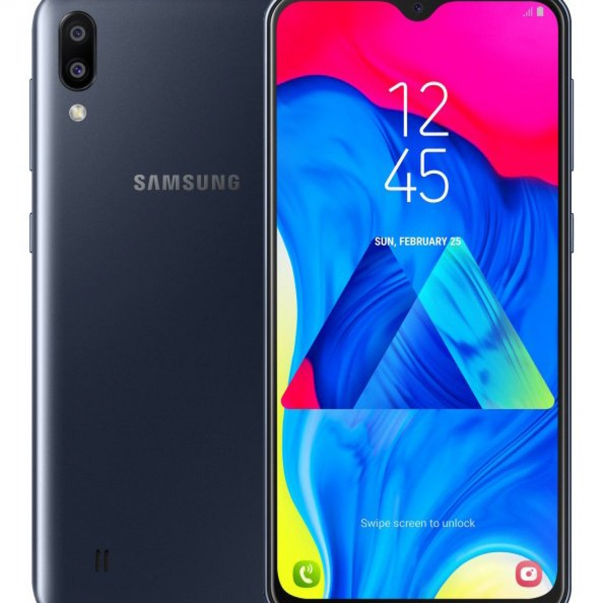 Samsung Galaxy M10 M105 2/16GB DS Charcoal Black (SM-M105GDAGSEK) (UA UCRF)