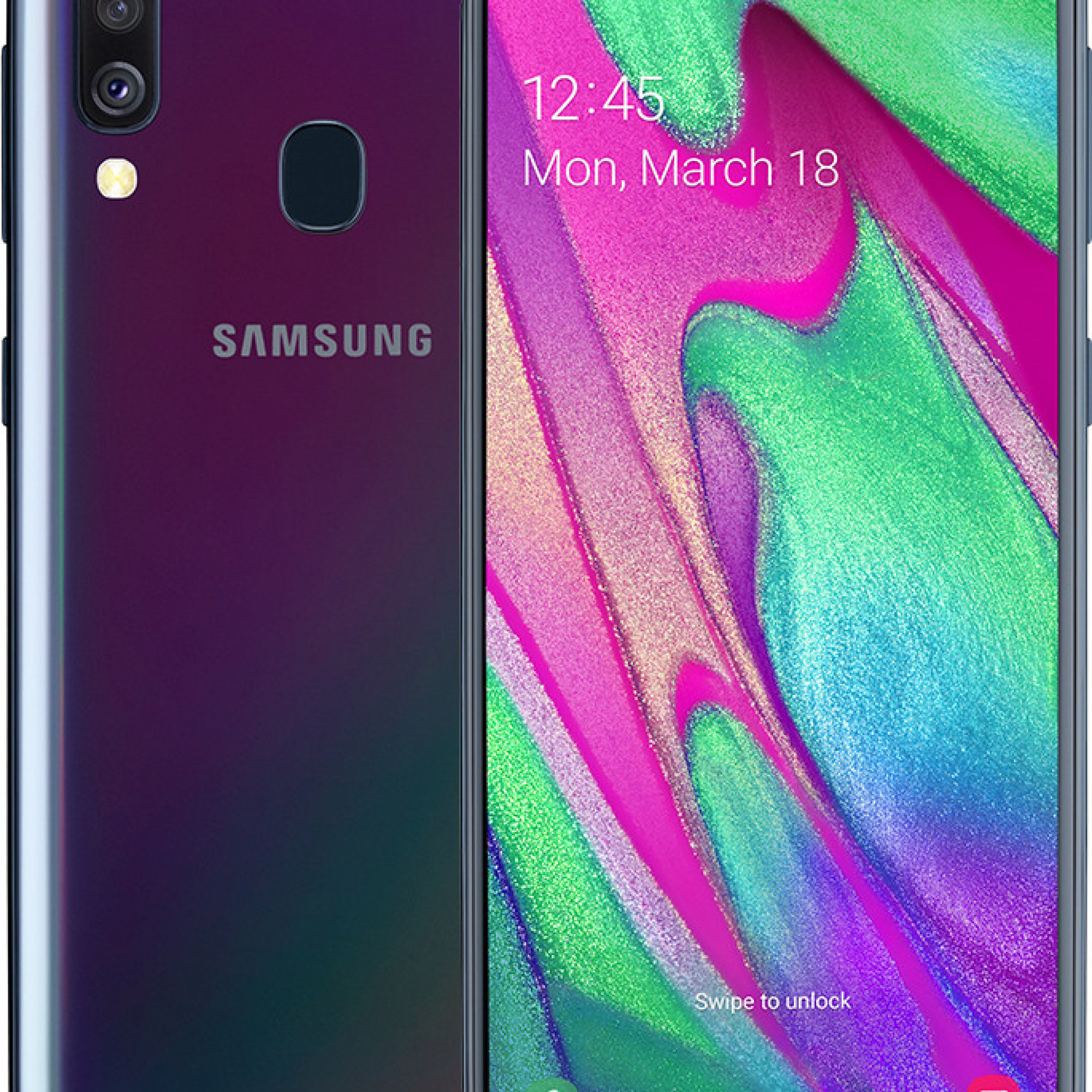 Samsung Galaxy A40 A405F 4/64GB Black (SM-A405FZKDSEK) (UA UCRF)