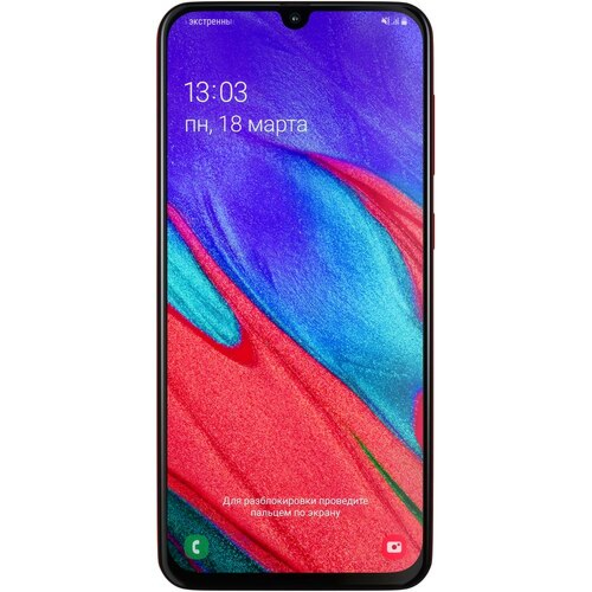 Samsung Galaxy A40 A405F 4/64GB Red (SM-A405FZRDSEK) (UA UCRF)