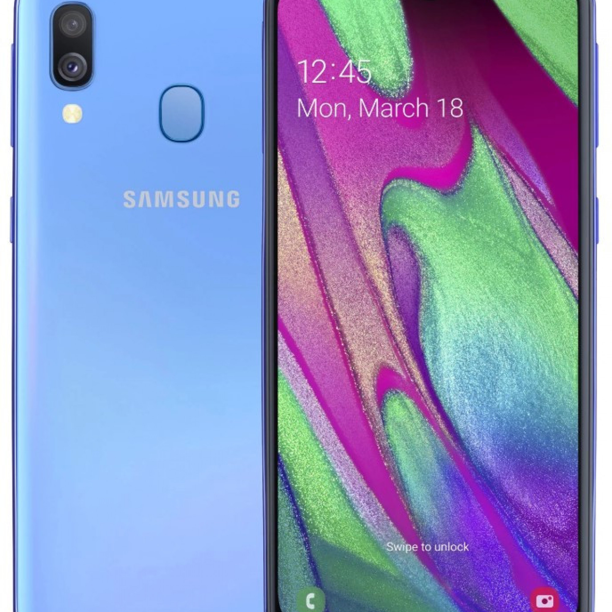 Samsung Galaxy A40 A405F 4 / 64GB Blue (SM-A405FZBDSEK) (UA UCRF)