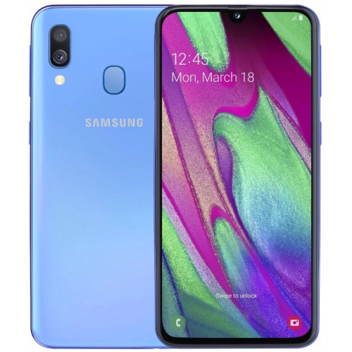 Samsung Galaxy A40 A405F 4 / 64GB Blue (SM-A405FZBDSEK) (UA UCRF)