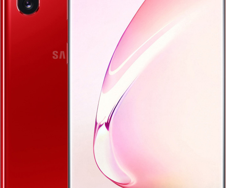 Samsung Galaxy Note 10 N970F DS 8/256GB Red (SM-N970FZRDSEK) (UA UCRF)