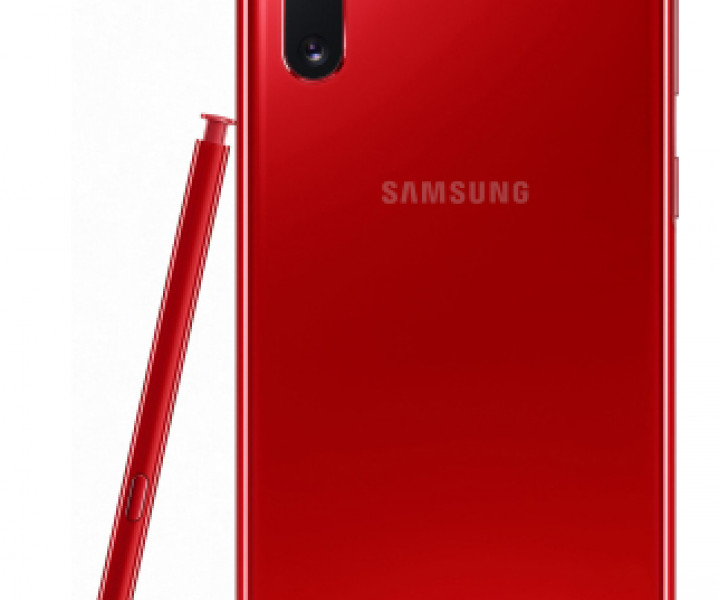 Samsung Galaxy Note 10 N970F DS 8/256GB Red (SM-N970FZRDSEK) (UA UCRF)
