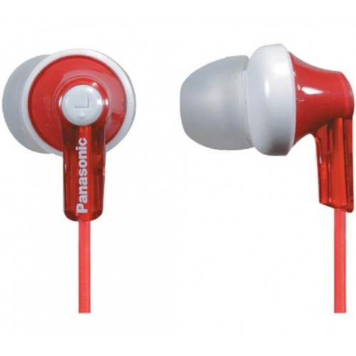 Наушники Panasonic RP-HJE118GU-R Red, Mini jack (3.5 мм), вкладыши, кабель 1,1 м