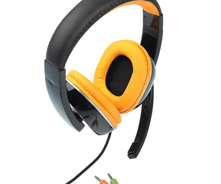Наушники Gorsun GS-995 Black/Orange