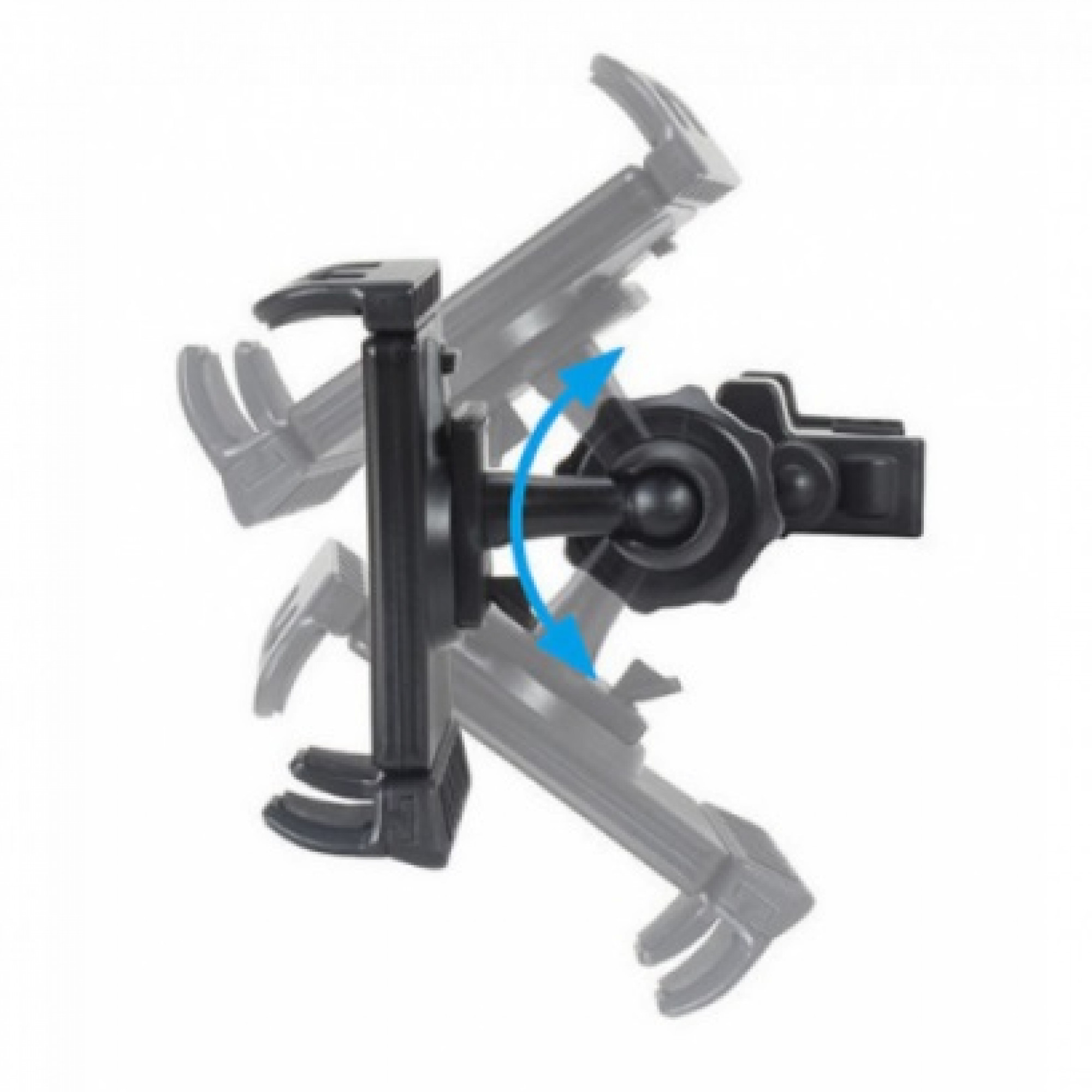 Держатель Macally Maunt for iPad 4,5 -10 на подголовник Silver HRMOUNTPRO