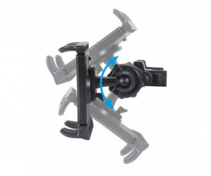 Держатель Macally Maunt for iPad 4,5 -10 на подголовник Silver HRMOUNTPRO