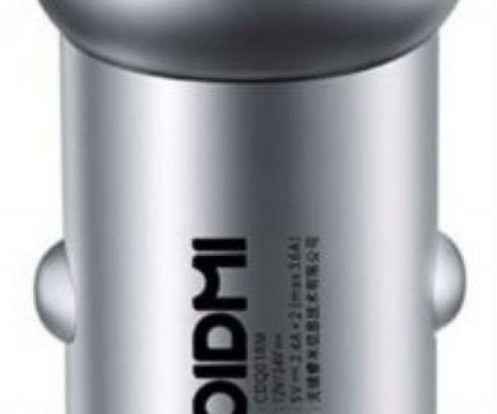 Автомобильное зарядное устройство RoidMi Car Charger Silver 1A100CNA