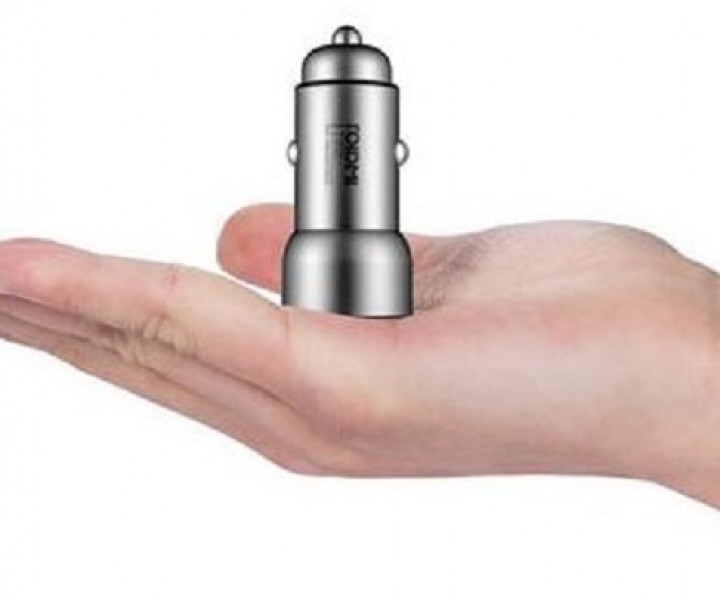 Автомобильное зарядное устройство RoidMi Car Charger Silver 1A100CNA