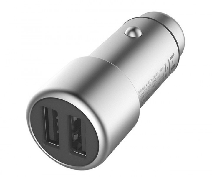 Автомобильное зарядное устройство ZMi Car charger Quick Charger 3.0 Silver AP821 AP821