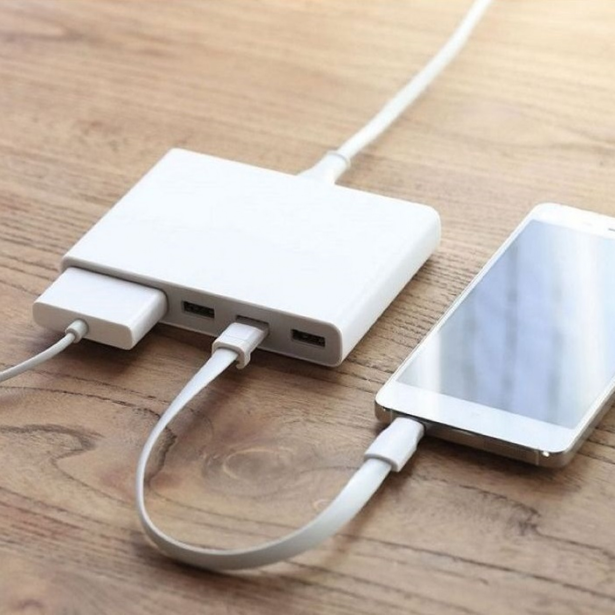 Зарядное устройство KingMi Multi USB port power adaptor 5 USB QMCDZ06