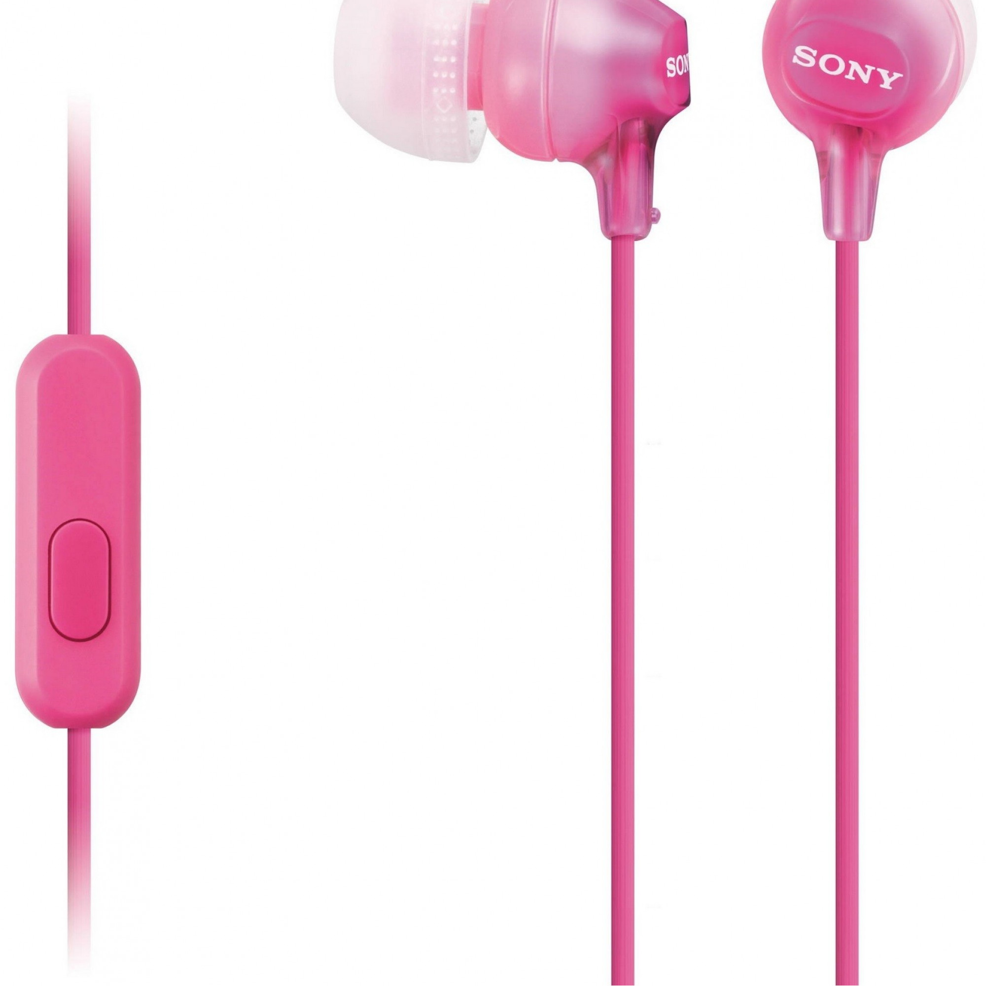 Наушники Sony MDR-EX15LP Pink, Mini jack (3.5 мм), вакуумные, кабель 1.2 м