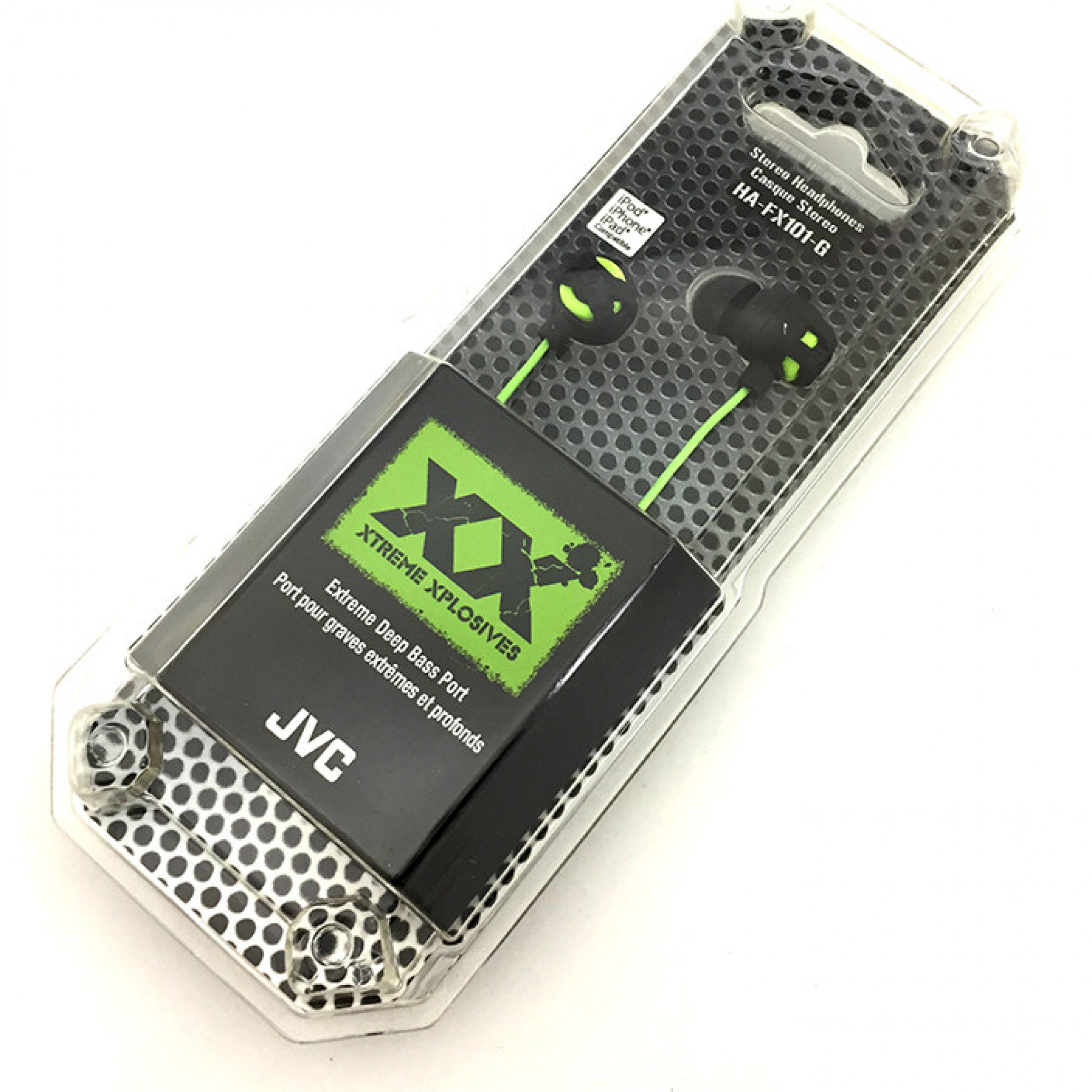 Наушники JVC HA-FX101 Green