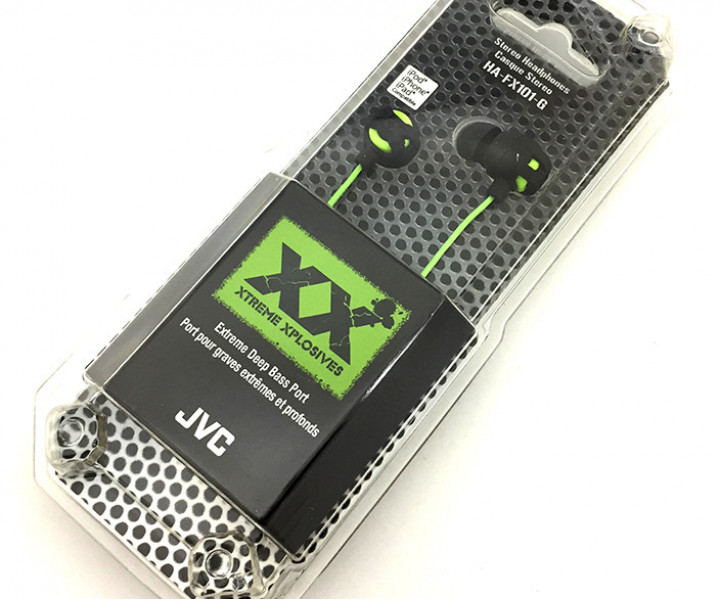 Навушники JVC HA-FX101 Green